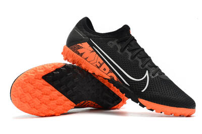 Nike Mercurial Vapor 13 Pro TF Football Shoes - Black/Orange