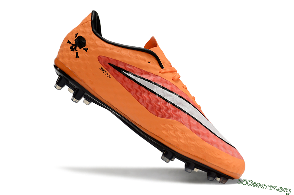 Nike Hypervenom Phantom FG Football Boots - Orange/White 4