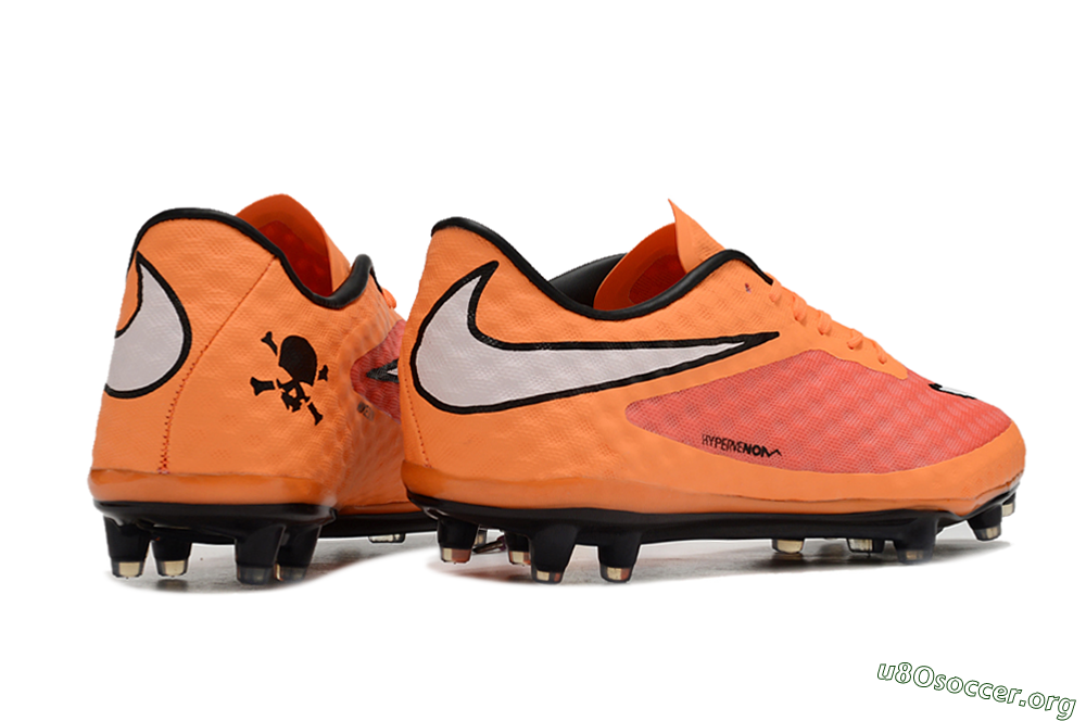 Nike Hypervenom Phantom FG Football Boots - Orange/White 6
