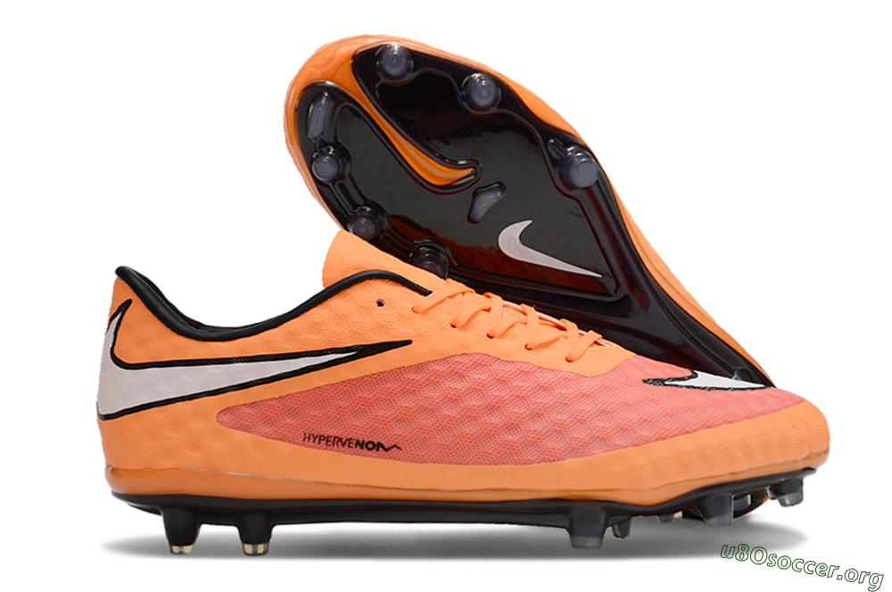 Nike Hypervenom Phantom FG Football Boots - Orange/White 2