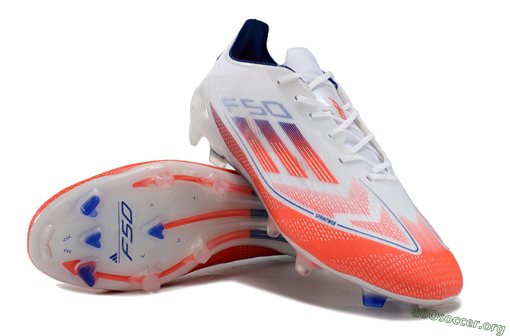 Adidas F50 Elite FG Football Boots - Red/Blue/White 0