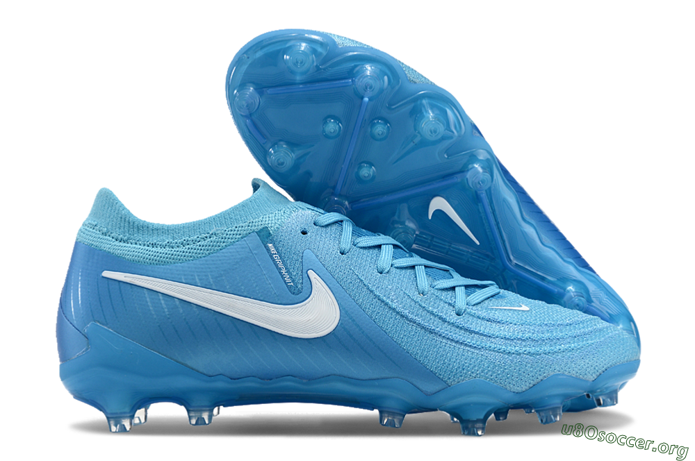 Nike Phantom GX 2 Elite AG Football Boots - Blue Fury/White 2