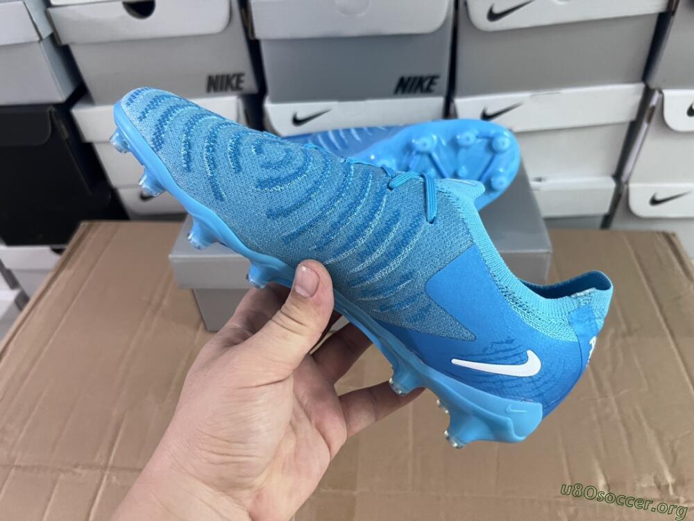 Nike Phantom GX 2 Elite AG Football Boots - Blue Fury/White