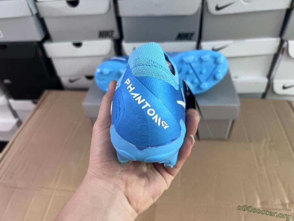 Nike Phantom GX 2 Elite AG Football Boots - Blue Fury/White