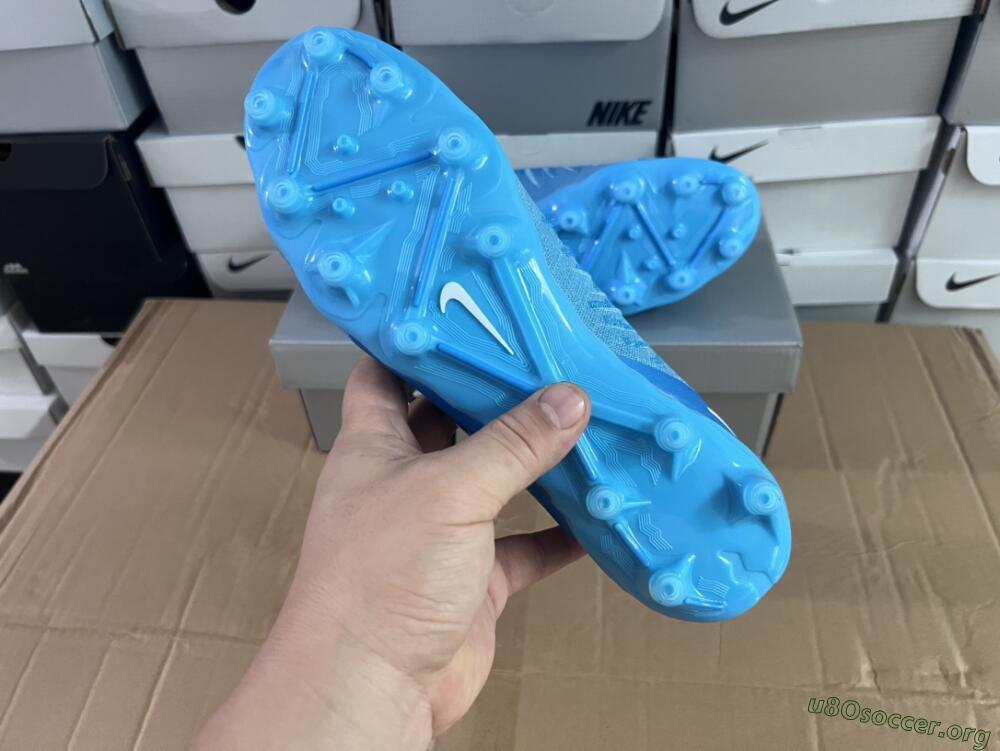 Nike Phantom GX 2 Elite AG Football Boots - Blue Fury/White
