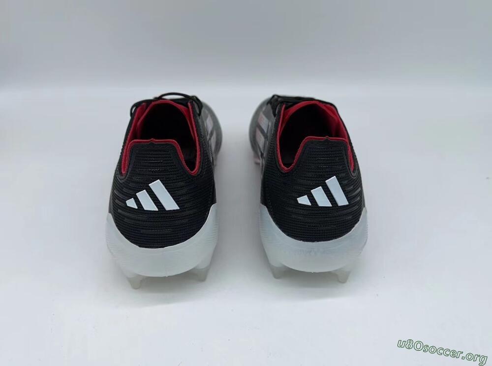 Adidas F50 Elite FG Football Boots - Black/Red/White