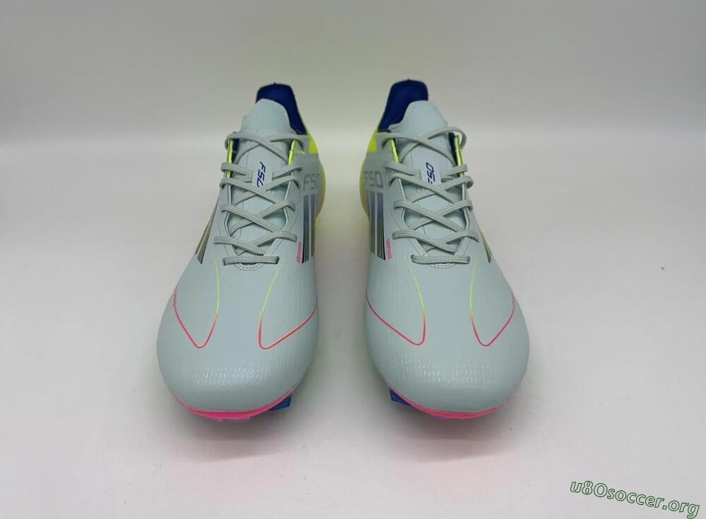 Adidas F50 Elite FG Football Boots - Blue/Pink/Yellow