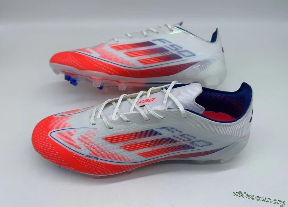 Adidas F50 Elite FG Football Boots - Red/Blue/White