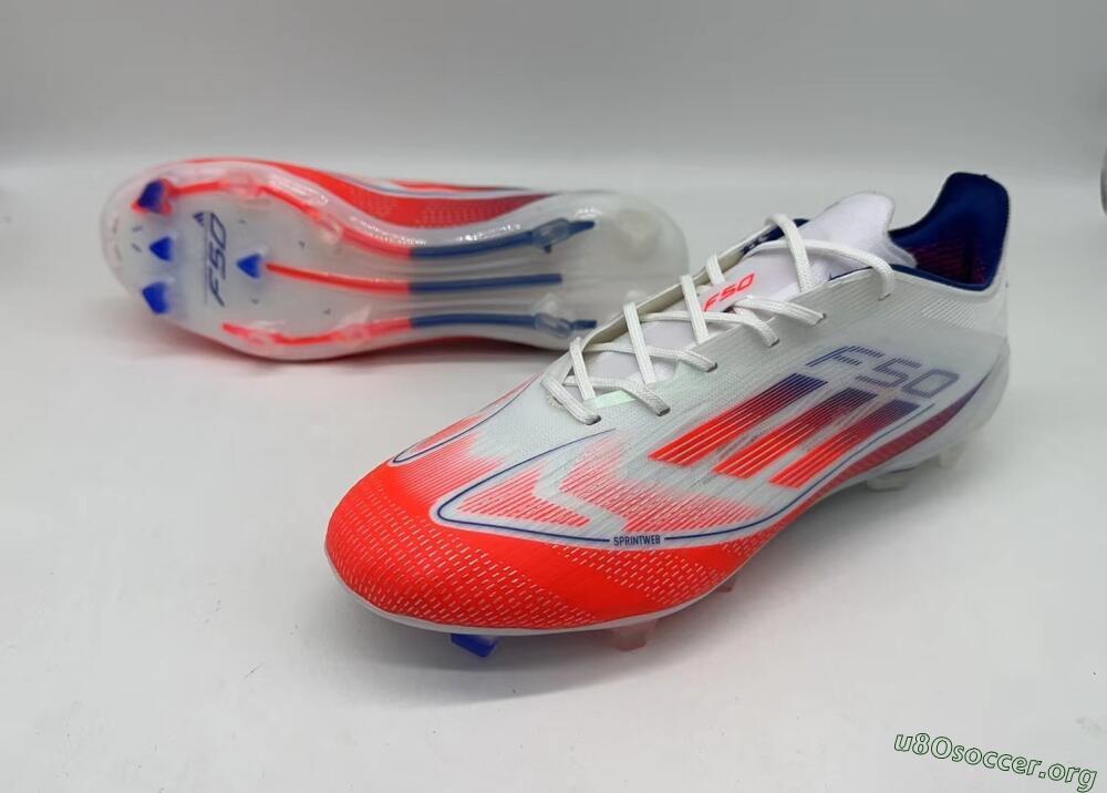 Adidas F50 Elite FG Football Boots - Red/Blue/White