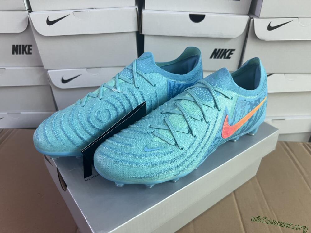 Nike Phantom Luna Elite AG Football Boots - Jade/Pink/Yellow