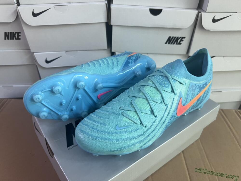 Nike Phantom Luna Elite AG Football Boots - Jade/Pink/Yellow