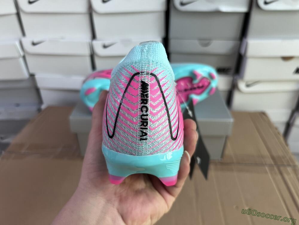 Nike Air Zoom Mercurial Vapor 16 Elite FG Football Boots - Jade/Black/Pink
