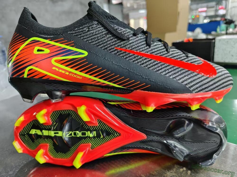 Nike Air Zoom Mercurial Vapor 16 Elite FG Football Boots - Black/Red/Yellow
