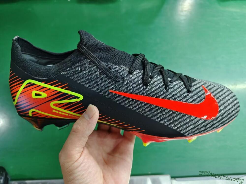Nike Air Zoom Mercurial Vapor 16 Elite FG Football Boots - Black/Red/Yellow