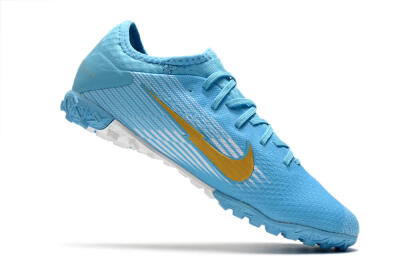 Nike Mercurial Vapor 13 Pro TF Football Shoes - Jade/White/Gold