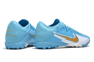 Nike Mercurial Vapor 13 Pro TF Football Shoes - Jade/White/Gold