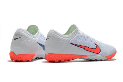 Nike Mercurial Vapor 13 Pro TF Football Shoes - White/Red