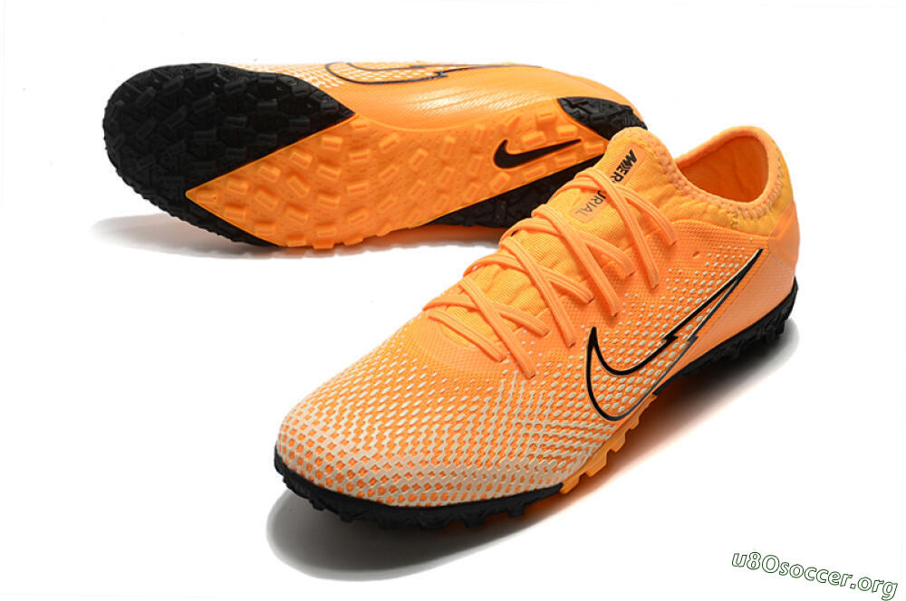 Nike Mercurial Vapor 13 Pro TF Football Shoes - Orange/Black 0