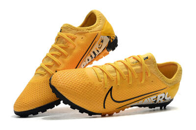 Nike Mercurial Vapor 13 Pro TF Football Shoes - Yellow/Black/White