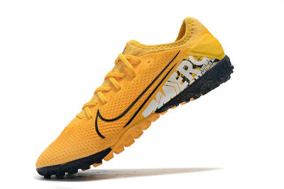 Nike Mercurial Vapor 13 Pro TF Football Shoes - Yellow/Black/White