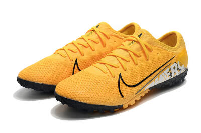 Nike Mercurial Vapor 13 Pro TF Football Shoes - Yellow/Black/White