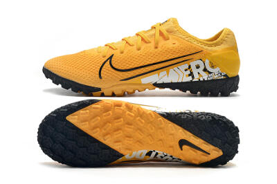 Nike Mercurial Vapor 13 Pro TF Football Shoes - Yellow/Black/White