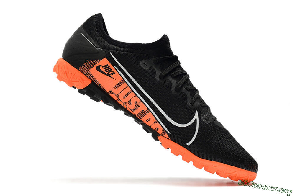 Nike Mercurial Vapor 13 Pro TF Football Shoes - Black/White/Red 7