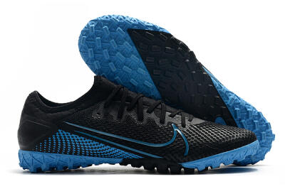 Nike Mercurial Vapor 13 Pro TF Football Shoes - Black/Jade