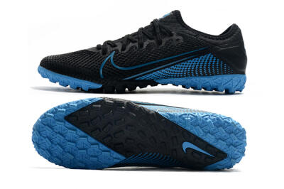 Nike Mercurial Vapor 13 Pro TF Football Shoes - Black/Jade