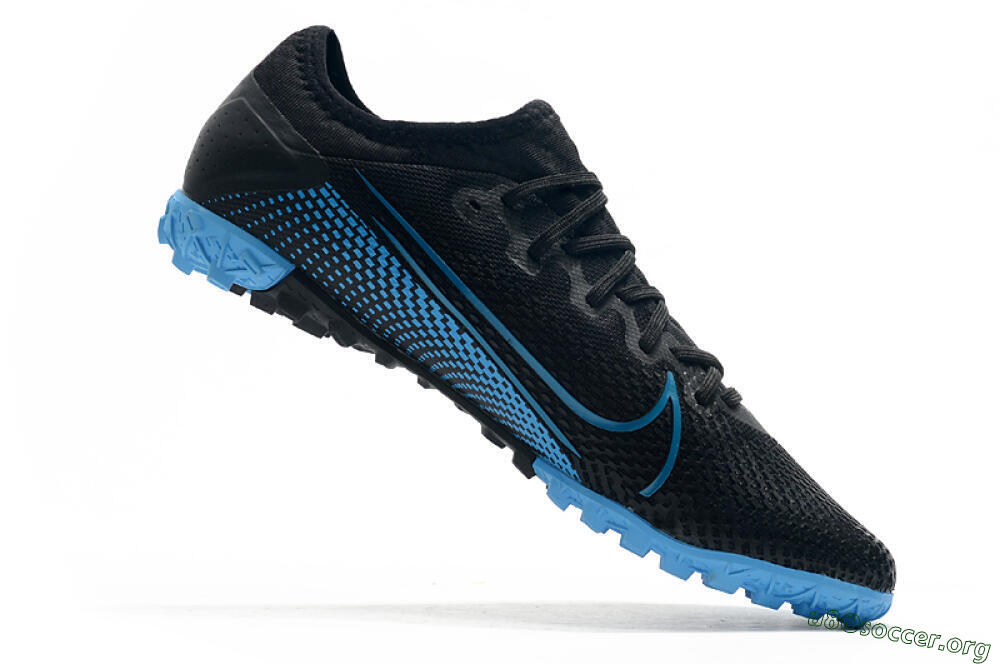Nike Mercurial Vapor 13 Pro TF Football Shoes - Black/Jade 4