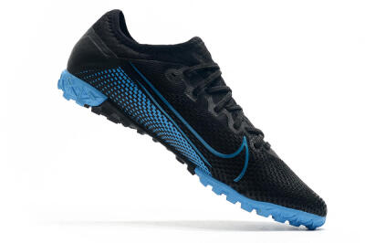 Nike Mercurial Vapor 13 Pro TF Football Shoes - Black/Jade