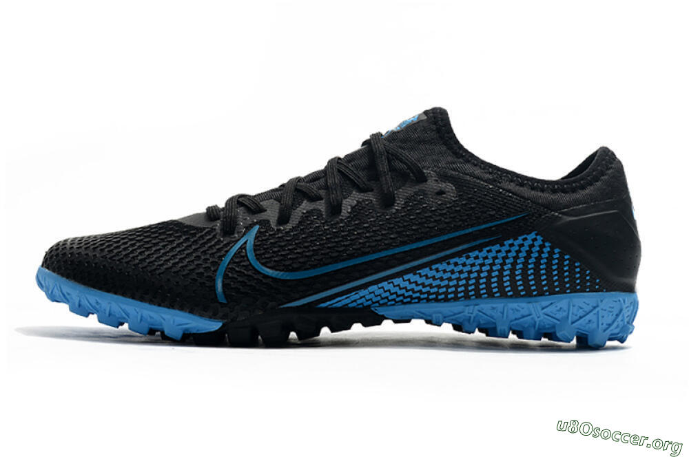 Nike Mercurial Vapor 13 Pro TF Football Shoes - Black/Jade 3