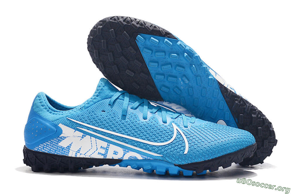 Nike Mercurial Vapor 13 Pro TF Football Shoes - Jade/White/Black 2