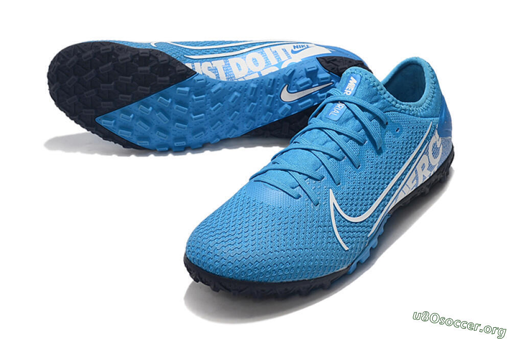 Nike Mercurial Vapor 13 Pro TF Football Shoes - Jade/White/Black 0