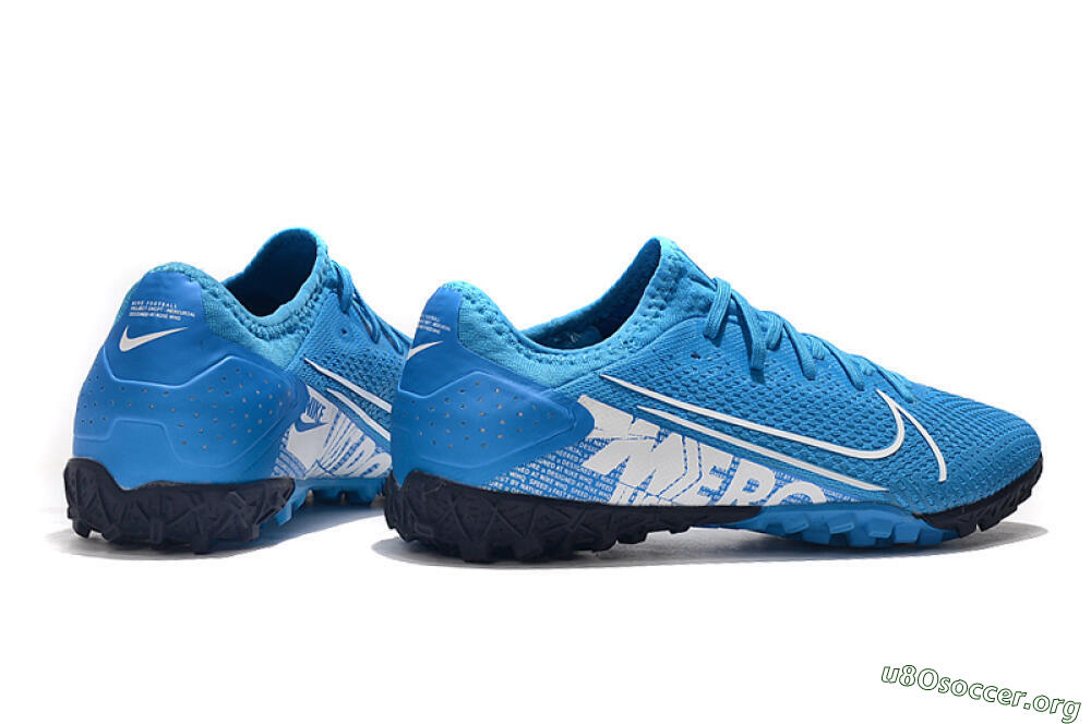 Nike Mercurial Vapor 13 Pro TF Football Shoes - Jade/White/Black 9