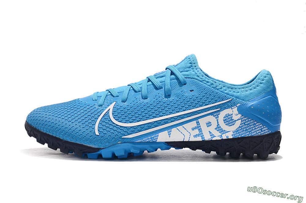Nike Mercurial Vapor 13 Pro TF Football Shoes - Jade/White/Black 3