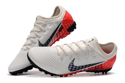 Nike Mercurial Vapor 13 Pro TF Football Shoes - White/Black/Red