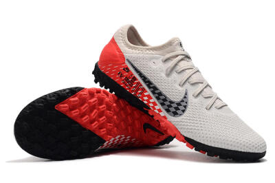 Nike Mercurial Vapor 13 Pro TF Football Shoes - White/Black/Red