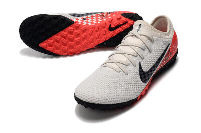 Nike Mercurial Vapor 13 Pro TF Football Shoes - White/Black/Red