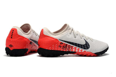 Nike Mercurial Vapor 13 Pro TF Football Shoes - White/Black/Red