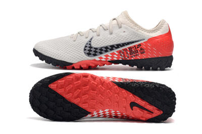 Nike Mercurial Vapor 13 Pro TF Football Shoes - White/Black/Red