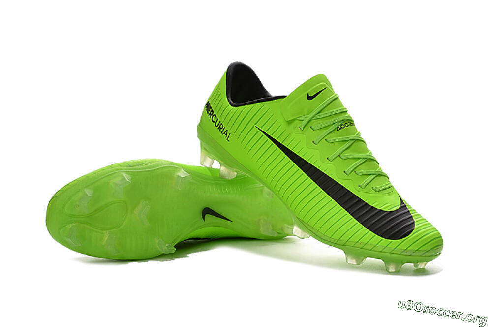 Nike Mercurial Vapor 11 FG Football Boots - Yellow/Black 4