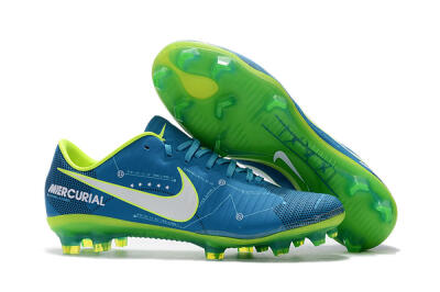 Nike Mercurial Vapor 11 FG Football Boots - Blue/Yellow/White