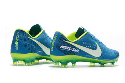 Nike Mercurial Vapor 11 FG Football Boots - Blue/Yellow/White