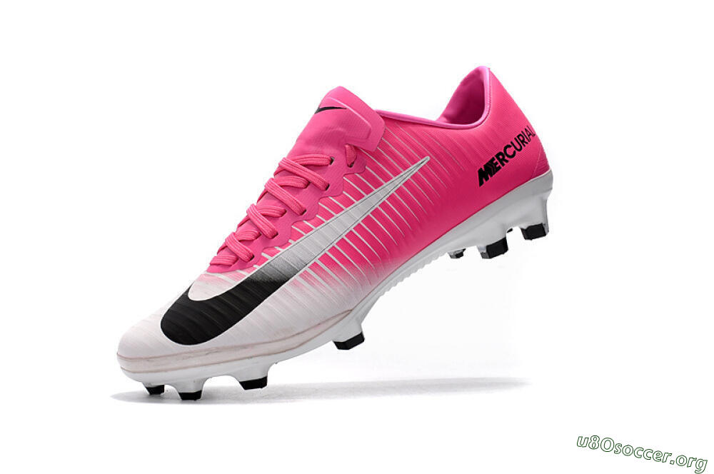 Nike Mercurial Vapor 11 FG Football Boots - Pink/White/Black 5