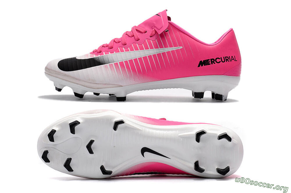 Nike Mercurial Vapor 11 FG Football Boots - Pink/White/Black 1