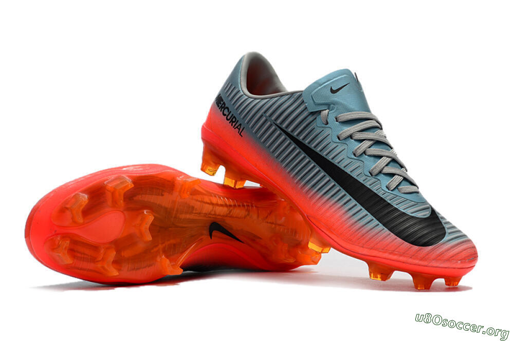 Nike Mercurial Vapor 11 FG Football Boots - Jade/Black/Red 4
