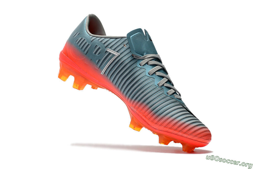 Nike Mercurial Vapor 11 FG Football Boots - Jade/Black/Red 8