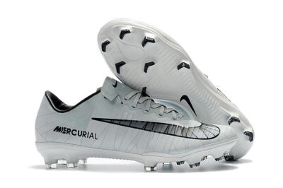 Nike Mercurial Vapor 11 FG Football Boots - White/Black/Blue
