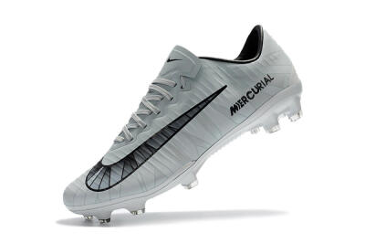 Nike Mercurial Vapor 11 FG Football Boots - White/Black/Blue